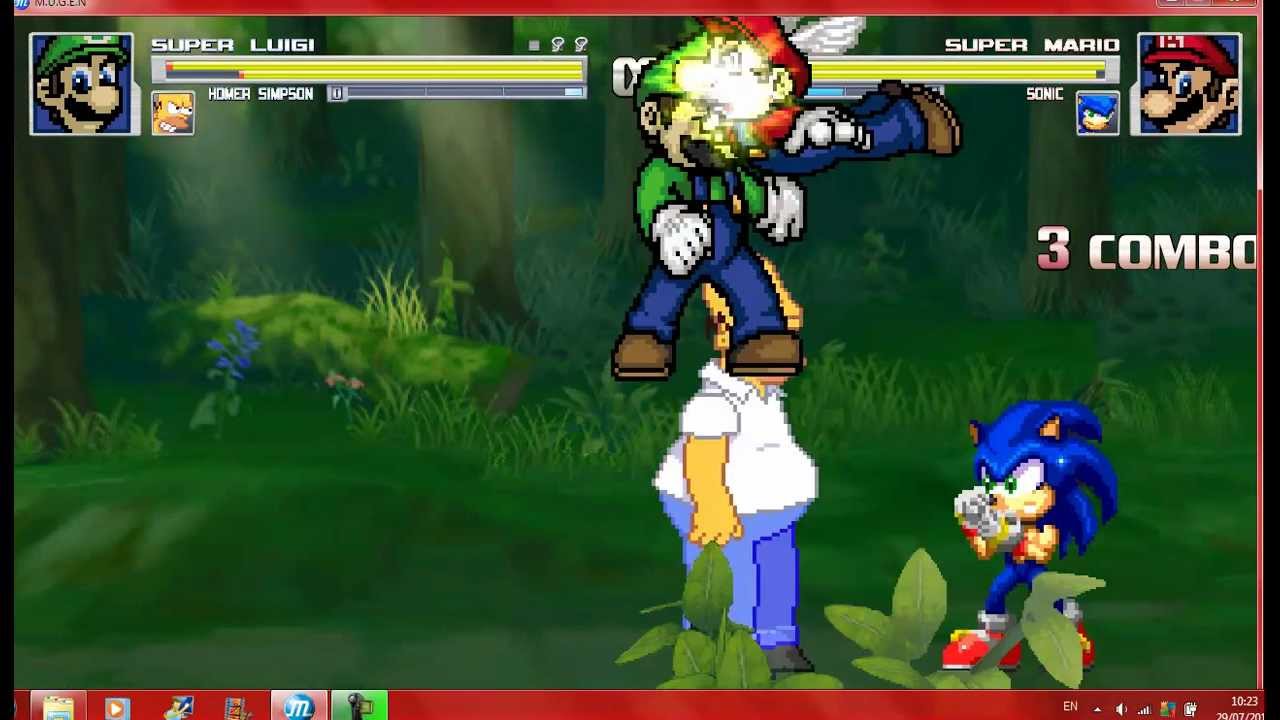 sonic characters mugen